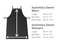 Xochimilco Denim Apron